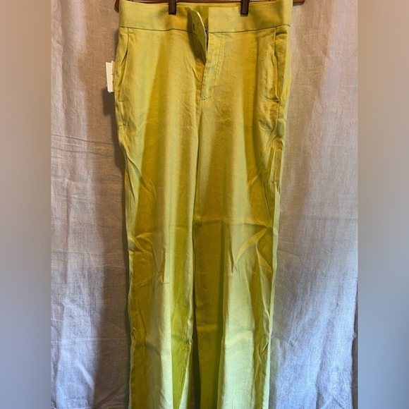Anne Klein Pants - Anne Klein Green Chinos Effortless Style